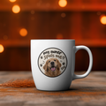 My Owner Spoils Me Dog Mug — Accent 11/15oz Coffee Cup for Dog Lovers
